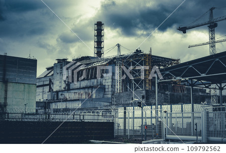 fourth reactor of the Chernobyl Nuclear Power Plant 109792562