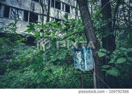 radioactive school in Pripyat radioactive school in Pripyat 109792566
