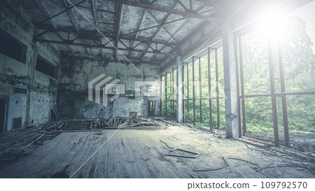 Abandoned radioactive school in Pripyat Abandoned radioactive school in Pripyat 109792570
