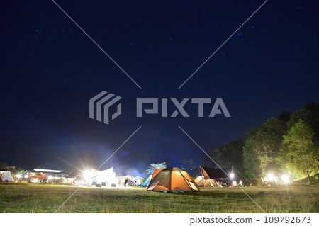 露營地之夜（長野縣） 109792673