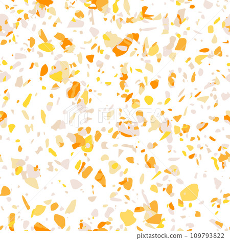 Terrazzo flooring seamless pattern. Background with textured surface Terrazzo flooring seamless pattern. Background with textured surface 109793822