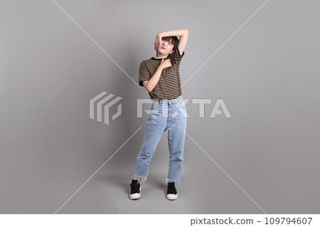 Cute Asian Woman 109794607