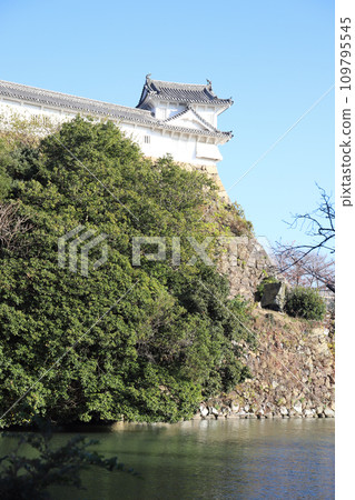 姬路城與之櫓、麗之渡歡風景（兵庫縣姬路市） 109795545