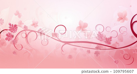 A Canvas of Romance: Vibrant Abstract Festive Backdrop 109795607