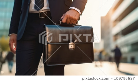 Urban Professional: Holding Success in Hand 109795657