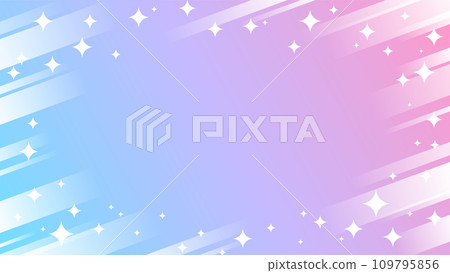 粉紅色和藍色漸層的少女背景 109795856