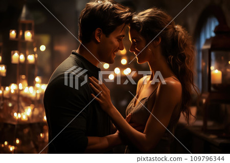 Hearts Aligned: A Love-Filled Dinner Proposal 109796344