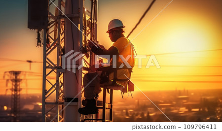 Elevated Expertise: Maintenance of Telecommunications Infrastructure 109796411
