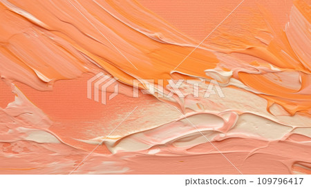 Trendy Art Canvas: Abstract Oil Painting for Creative Concepts 109796417