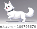 AI-generated content. Happy comic dog in anime manga style. Lovely mascot pet and adorable friend. Joyful cartoon illustration 109796670