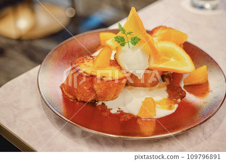 時令水果法式吐司 109796891