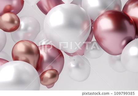 balloons in different colors are flowing in the background balloons in different colors are flowing in the background 109799385
