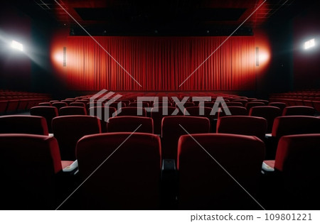 empty cinema seats cinema 109801221
