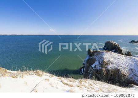 Snowy Cape Kiritappu, Hokkaido / Cape Kiritappu, Japan 109802875