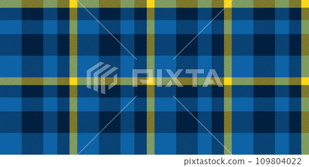 Up plaid tartan textile, difficult vector texture pattern. Simplicity seamless check background fabric in cyan and dark colors. Up plaid tartan textile, difficult vector texture pattern. Simplicity seamless check background fabric in cyan and dark colors. 109804022