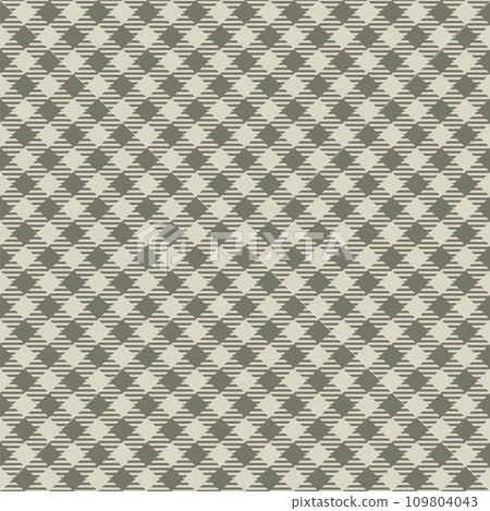 Plaid pattern vector. Check fabric texture. Seamless textile design for clothes, paper print. 109804043