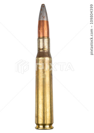 The .50 caliber Browning Machine Gun cartridge, also known as the .50 BMG cartridge. The .50 caliber Browning Machine Gun cartridge, also known as the .50 BMG cartridge. 109804399