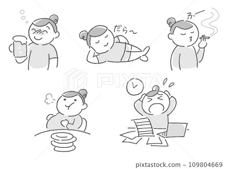 Factors that lead to lifestyle-related diseases: Unnamed (things) 109804669