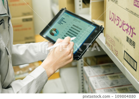 Inventory management WMS using pen input - Faceless 109804880