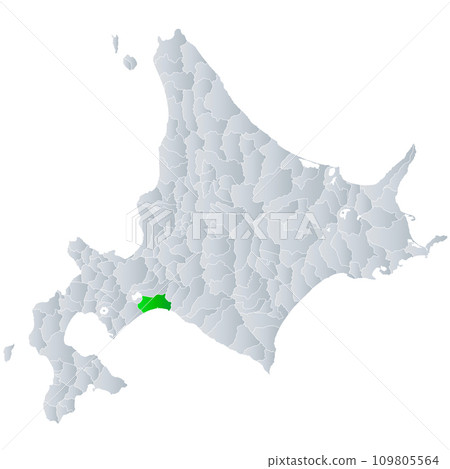 Tomakomai city and Hokkaido map Tomakomai city and Hokkaido map 109805564