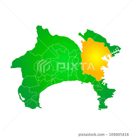 橫濱市和神奈川縣地圖 109805816