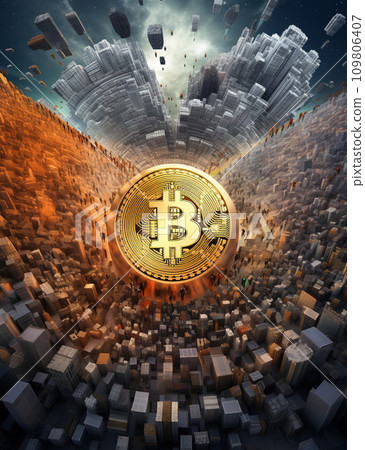 Bit coin - Stock Illustration [109806407] - PIXTA