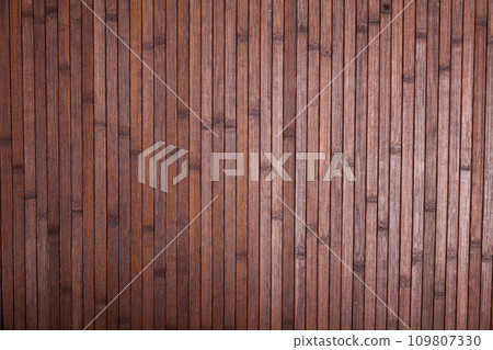 Brown bark wood texture. Natural wooden background 109807330