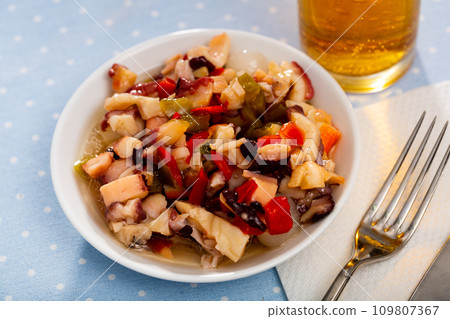 Seafood salad Salpicon de marisco Seafood salad Salpicon de marisco 109807367