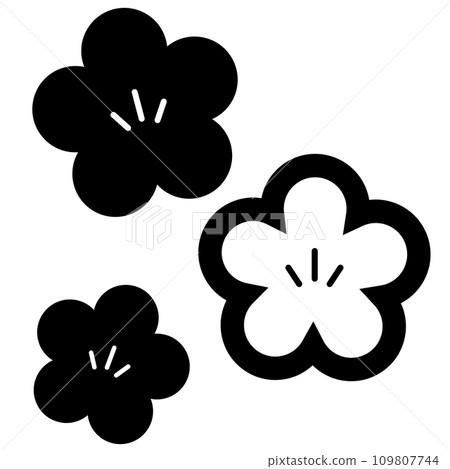 梅花剪影 109807744