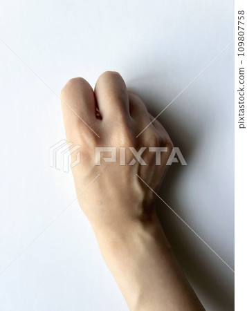 gesture clenched fist gesture clenched fist 109807758