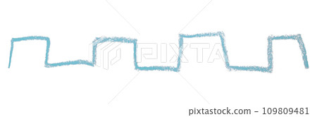 Light blue pencil strokes isolated on white background. Light blue pencil strokes isolated on white background. 109809481