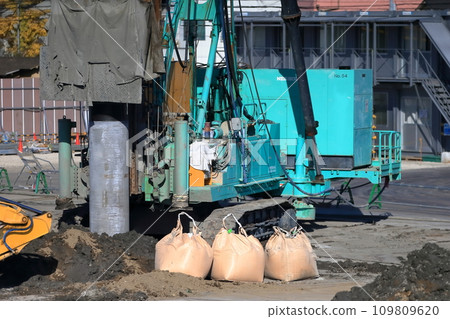 打樁機圖片 109809620