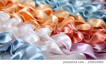 colorful ribbon background 109810060