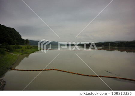 Lake Nibutani at Nibutani Dam 109813325