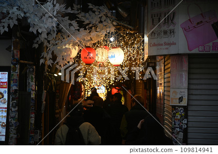 Christmas version of Shinjuku/Omoide Yokocho 109814941
