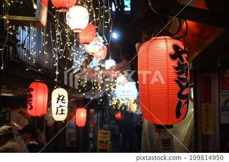 Christmas version of Shinjuku/Omoide Yokocho 109814950
