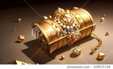 奢華的黃金寶藏：失落大陸的古代寶藏[AI生成的圖像] 109815199