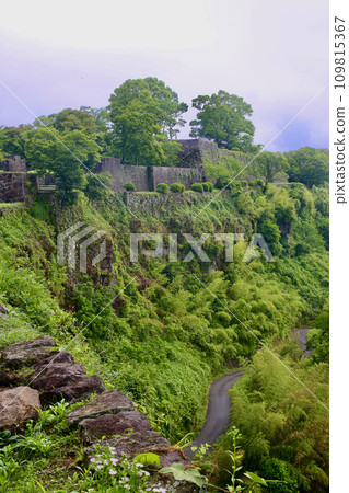 Oka Castle Ruins/Honmaru Ruins (Oita Prefecture, Takeda City) 109815367