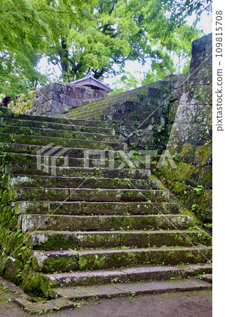 岡城跡、三之丸跡、石牆(大分縣竹田市) 岡城跡、三之丸跡、石牆(大分縣竹田市) 109815708