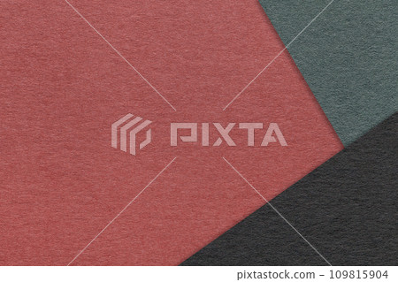 Texture of craft dark red color paper background with gray and black border. Vintage abstract maroon cardboard. Texture of craft dark red color paper background with gray and black border. Vintage abstract maroon cardboard. 109815904