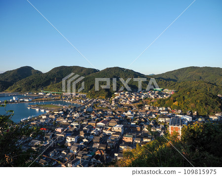 Streetscape of Aburatsu, Nichinan City 109815975