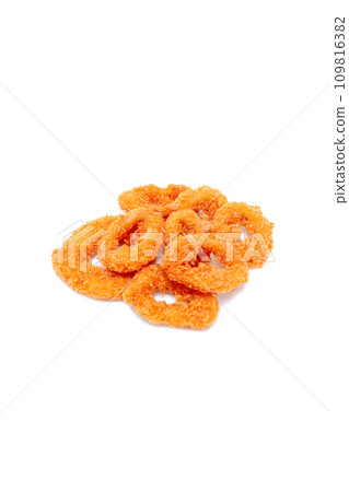 Fried squid ring [white background/cutout] 109816382