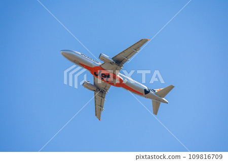 從成田機場起飛的捷星 A320 客機 109816709