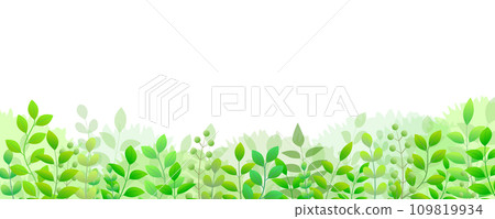 綠色植物向量背景素材 綠色植物向量背景素材 109819934