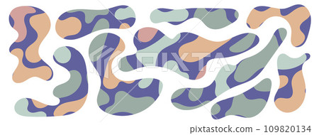 Freeform blob shapes. Abstracts amoeba shapes, freeform organic elements. Freeform blob shapes. Abstracts amoeba shapes, freeform organic elements. 109820134