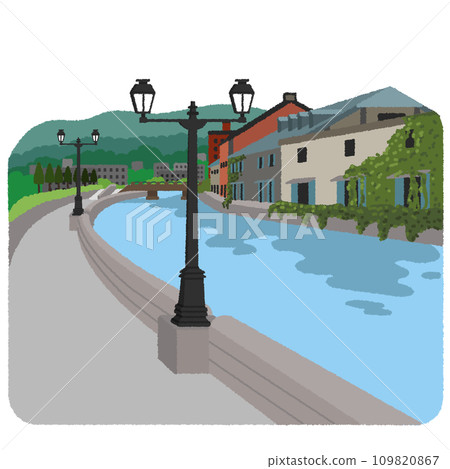 小樽運河圖 109820867