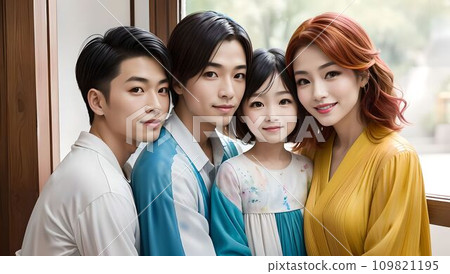 各家庭合照：紀念照【AI生成影像】 109821195