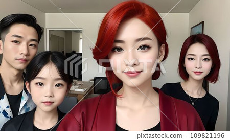 各家庭合照：紀念照【AI生成影像】 109821196