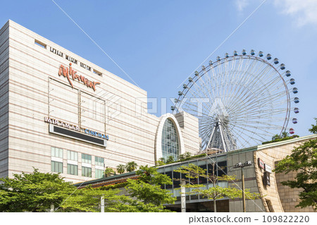 Building view of Miramar Entertainment Park in Taipei, Taiwan. Building view of Miramar Entertainment Park in Taipei, Taiwan. 109822220