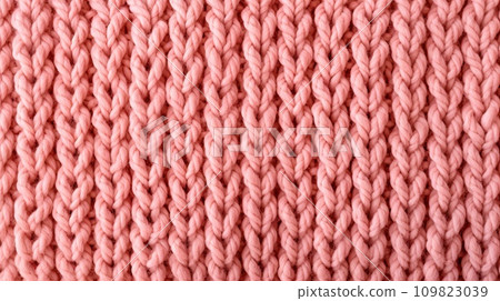 Peach fuzz color knitted texture. Peach fuzz color knitted texture. 109823039